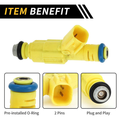 Fuel Injector for Ford Ranger (2004–2006) 4 Holes Yellow