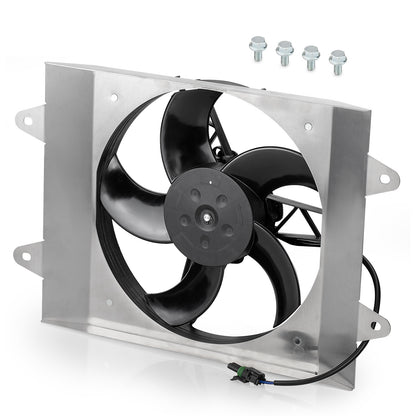 Radiator Cooling Fan with Shroud for Polaris Ranger 700 800 900 (2006–2019)