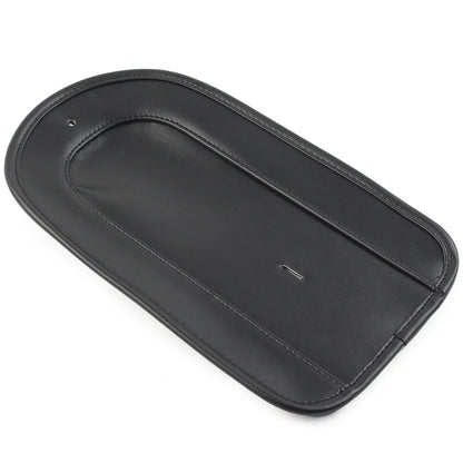 Black Rear Fender Bib Solo Seat for Harley Fatboy Softail Deluxe (2006-2010)
