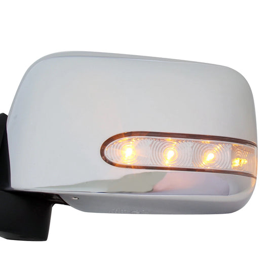 Chrome Electric Door Mirror for Nissan D22 Navara 1997-2004