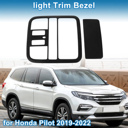 Front Row Headlight Trim Bezel for Honda Pilot (2019–2022) Matte Black