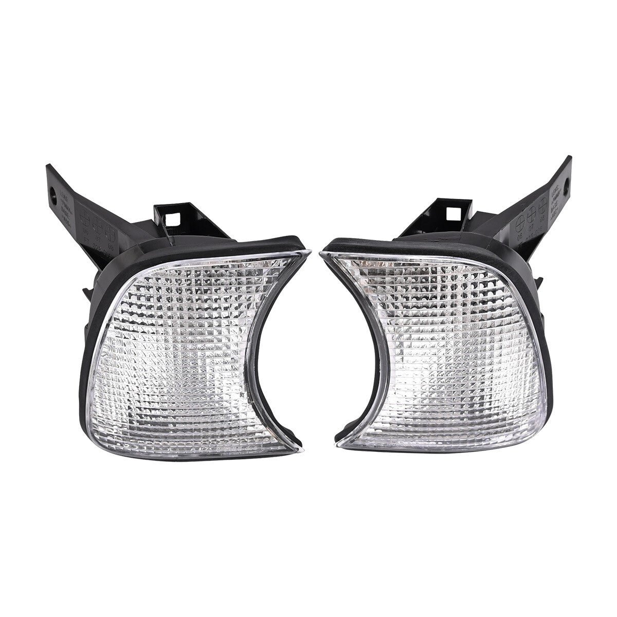 1 Pair Front Corner Lights for BMW 5-Series (1988–1995) Clear Lens
