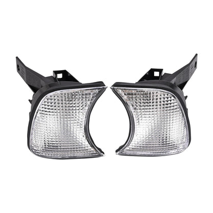 1 Pair Front Corner Lights for BMW 5-Series (1988–1995) Clear Lens