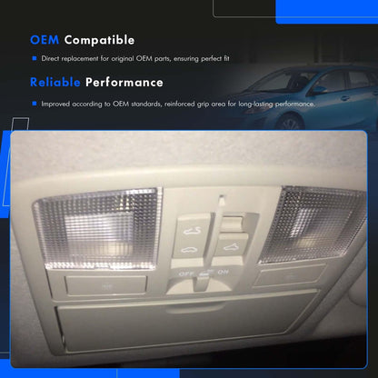 LED Overhead Console with Sunroof Switch for Mazda 3 (2010–2013)