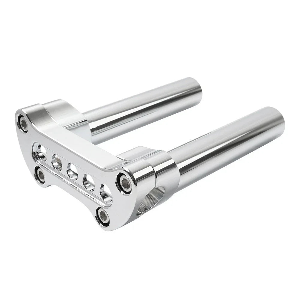 6.5" Handlebar Riser 1" Top Clamp for Harley Dyna Sportster XL883 XL1200 (2004-2023)