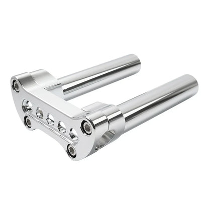 6.5" Handlebar Riser 1" Top Clamp for Harley Dyna Sportster XL883 XL1200 (2004-2023)