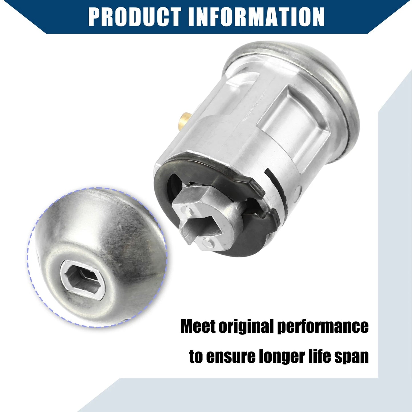 Ignition Lock Cylinder & Door Lock Key Set for Ford Transit Connect (2010–2013)