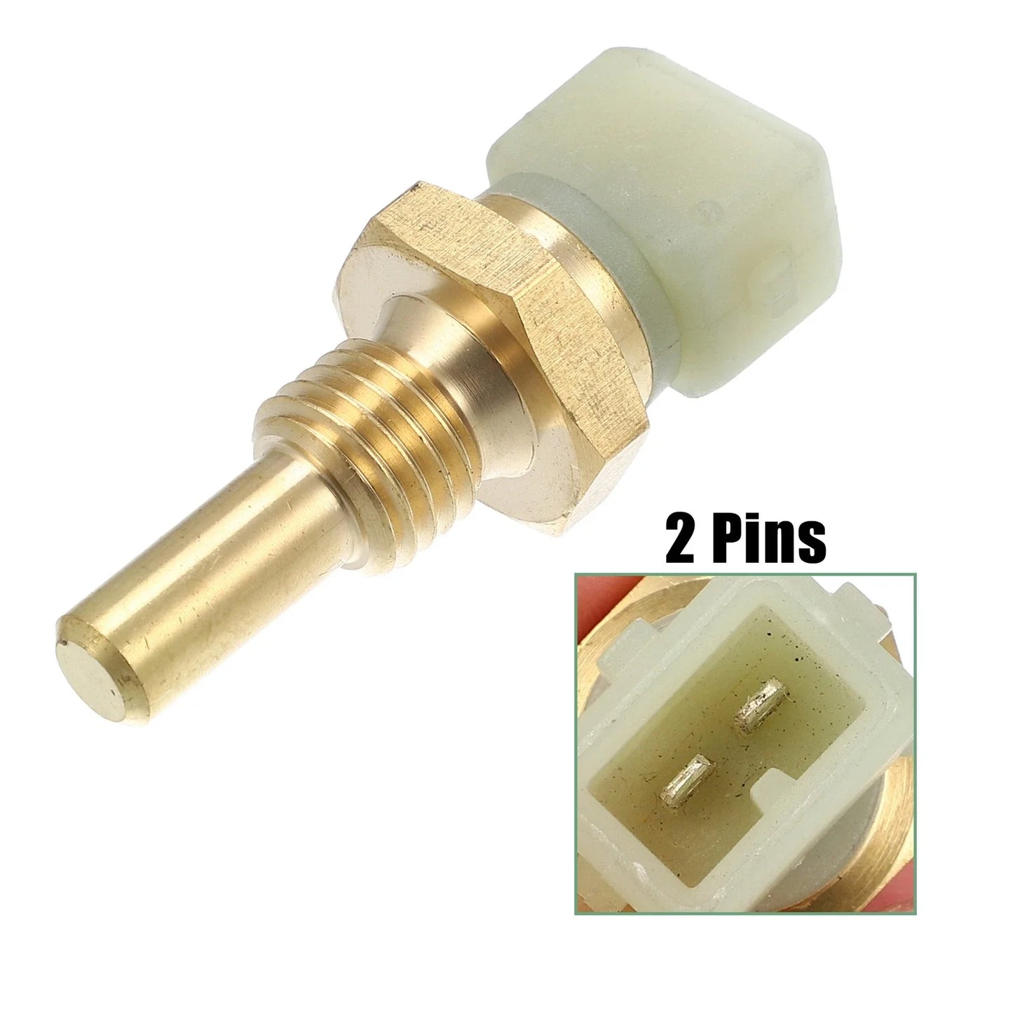 Engine Coolant Temperature Sensor Temp Sender for BMW 325 (1986 - 1988)