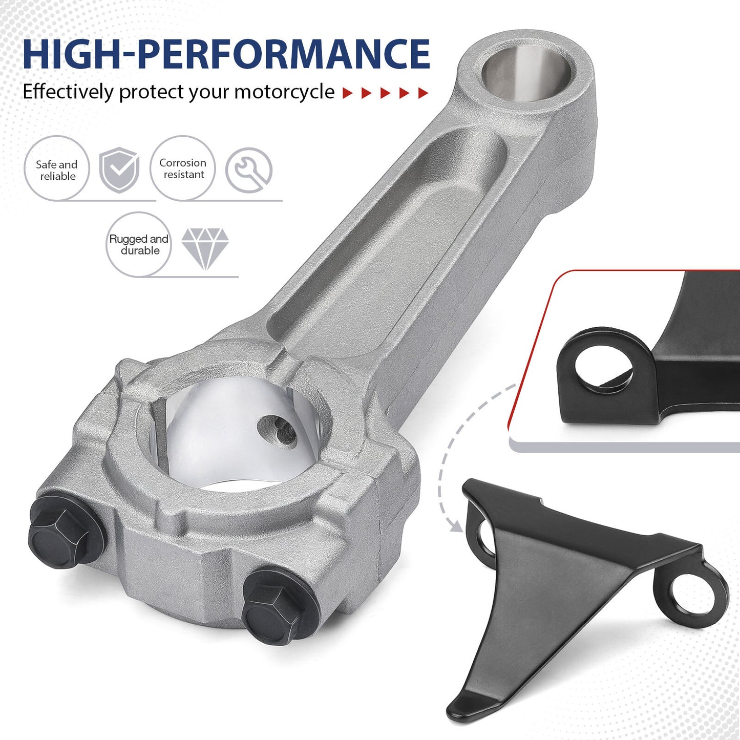 Connecting Rod Splasher for Kawasaki Club Car Gas Golf Cart (1984–1991)
