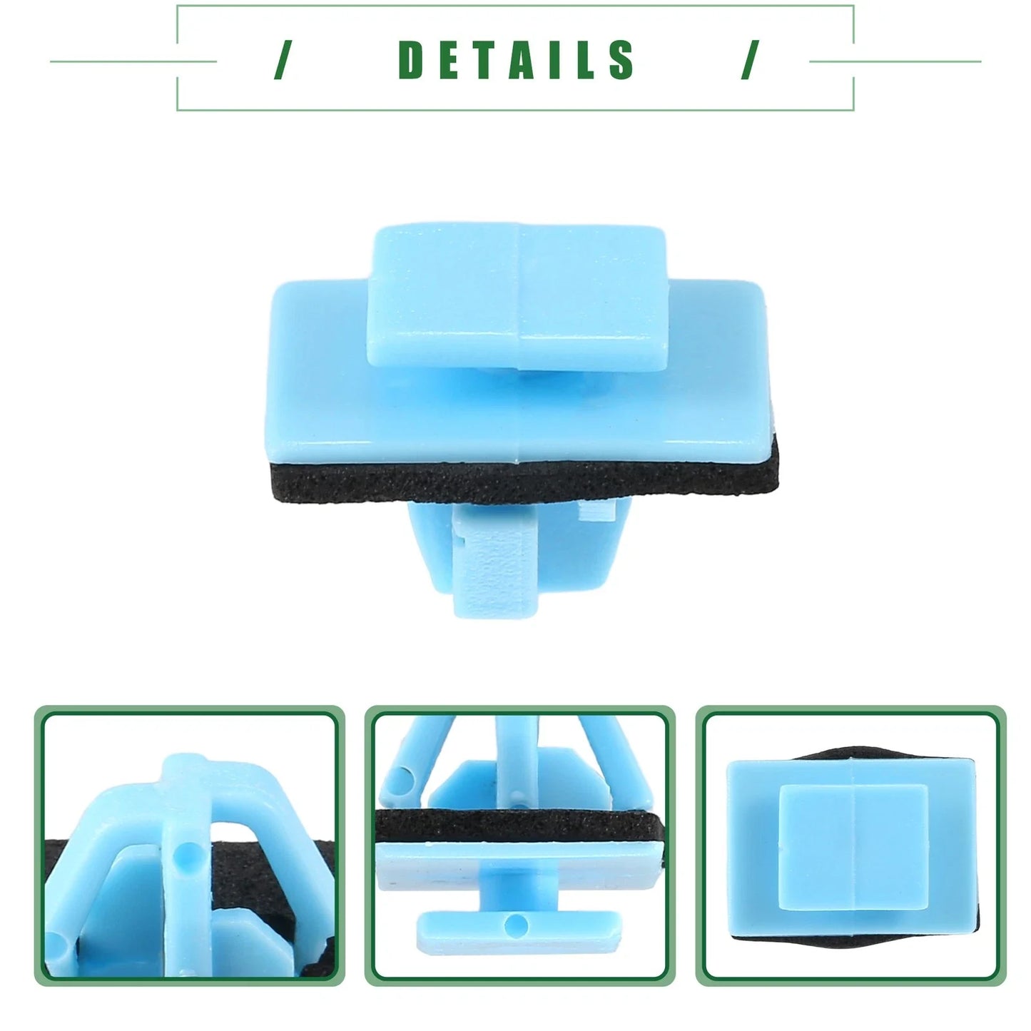 Wheel Opening Retainer Clips 2 x for Hyundai Santa Fe (2013-2021)