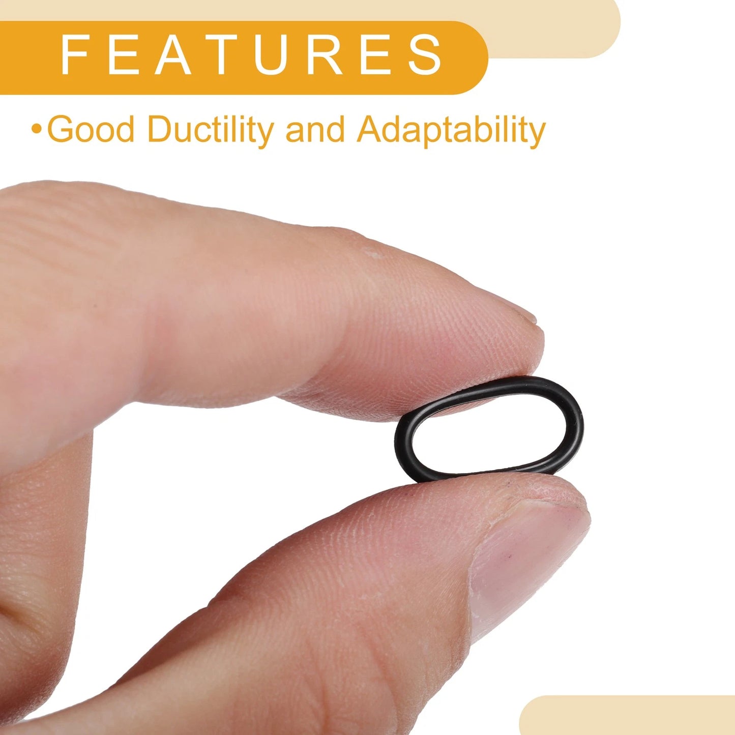 50pcs NBR Rubber O Ring Seal Gasket for Cars Trucks (Universal) 10mm ID x 1.5mm CS