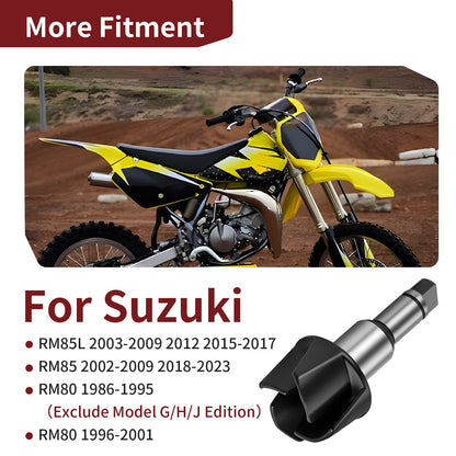 Water Pump Impeller Shaft for Suzuki RM85L (2003–2009, 2012, 2015–2017)