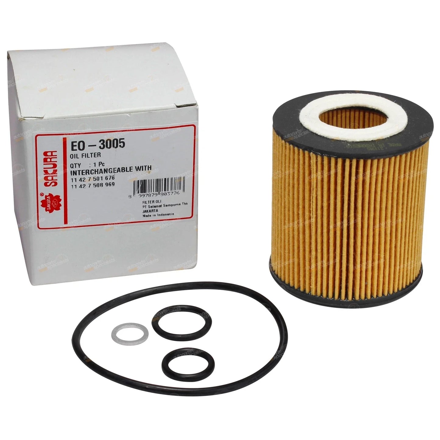 Engine Oil Filter for BMW 118i E87 2.0L 4cyl N46B20BY (2004 - 2010)