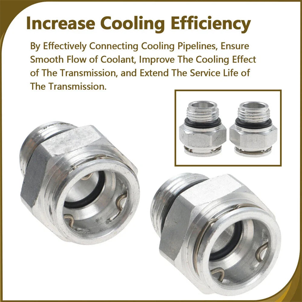 Quick-Connect Transmission Cooler Line Fittings for Jeep Dodge (2002-2006)