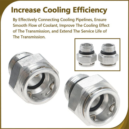 Quick-Connect Transmission Cooler Line Fittings for Jeep Dodge (2002-2006)