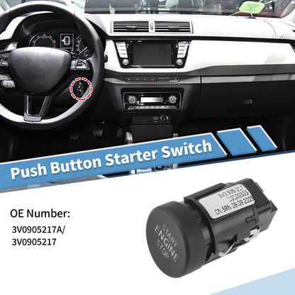 Engine Start Stop Button for Skoda Karoq (2018–2021) No. 3V0905217A/3V0905217