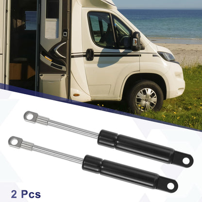 2Pcs 6 Inch Black Lift Supports Struts Shocks Gas Spring Universal