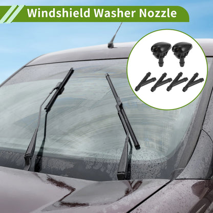 Windshield Washer Nozzle with Hose Connector for Nissan (No. 289313S500)