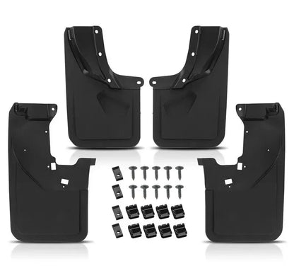 2 x Front & Rear Splash Guards Mud Flaps for Ford Bronco (2021–2024)
