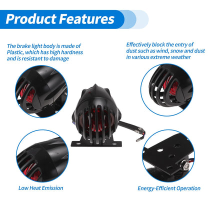 LED Tail Light for Motorcycle (12V)