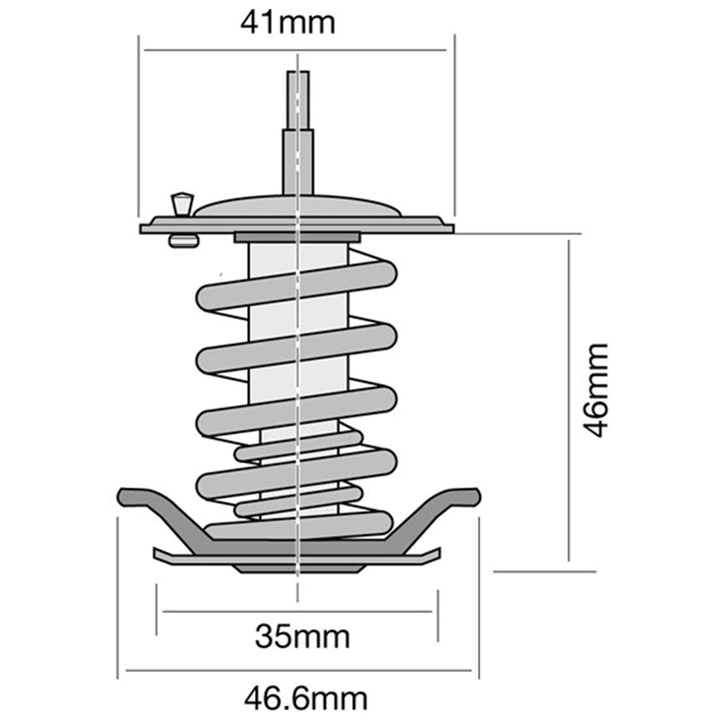 Thermostat for Toyota Landcruiser Prado (2002–2005)