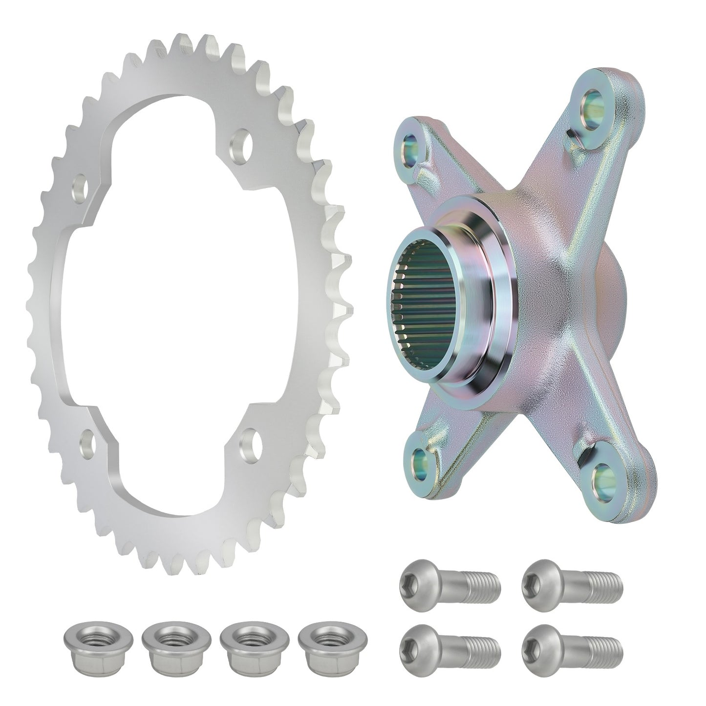 Rear Axle Sprocket & Hub Kit for Yamaha Raptor YFM250/YFM350 (2004–2013)