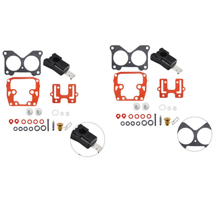2Pc Carburetor Kit for Johnson Evinrude 140-200 HP (Various Years)