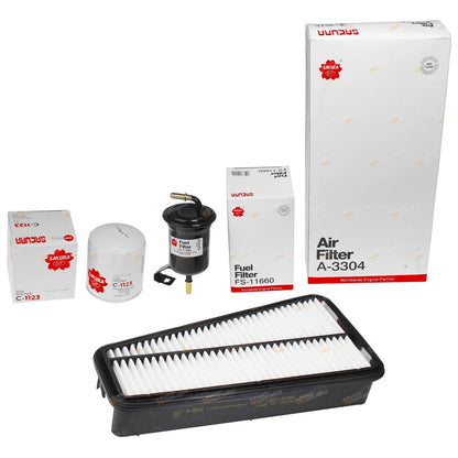 Air Oil Fuel Filter Service Kit for Toyota Prado GRJ120 (2003–2009)