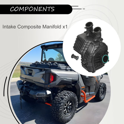 Air Box Intake Manifold for Polaris Ranger XP 1000 / Crew XP 1000 (2019–2024)