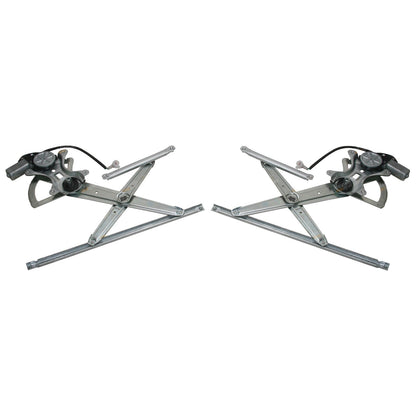 Pair Front Electric Power Window Regulators for FZJ105 HDJ100 HZJ105 (1998–2007)