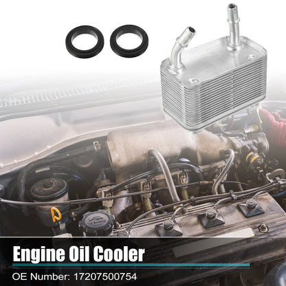 Engine Oil Cooler Housing with Gasket for BMW X5 (2000–2006) 17207500754