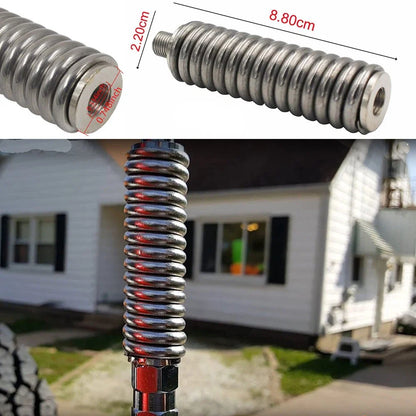 Stainless Steel Heavy Duty CB Antenna Spring for Car CB Radio