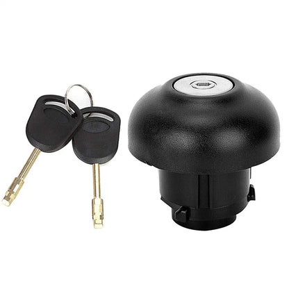 Fuel Tank Filler Cap Cover Lock w/ 2 Keys for Ford Transit MK7 (2006-2018)