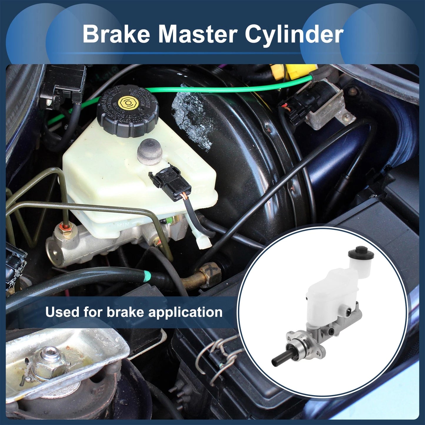 Brake Master Cylinder with Reservoir No. 472010K040 for Toyota Hilux (2005–2015)
