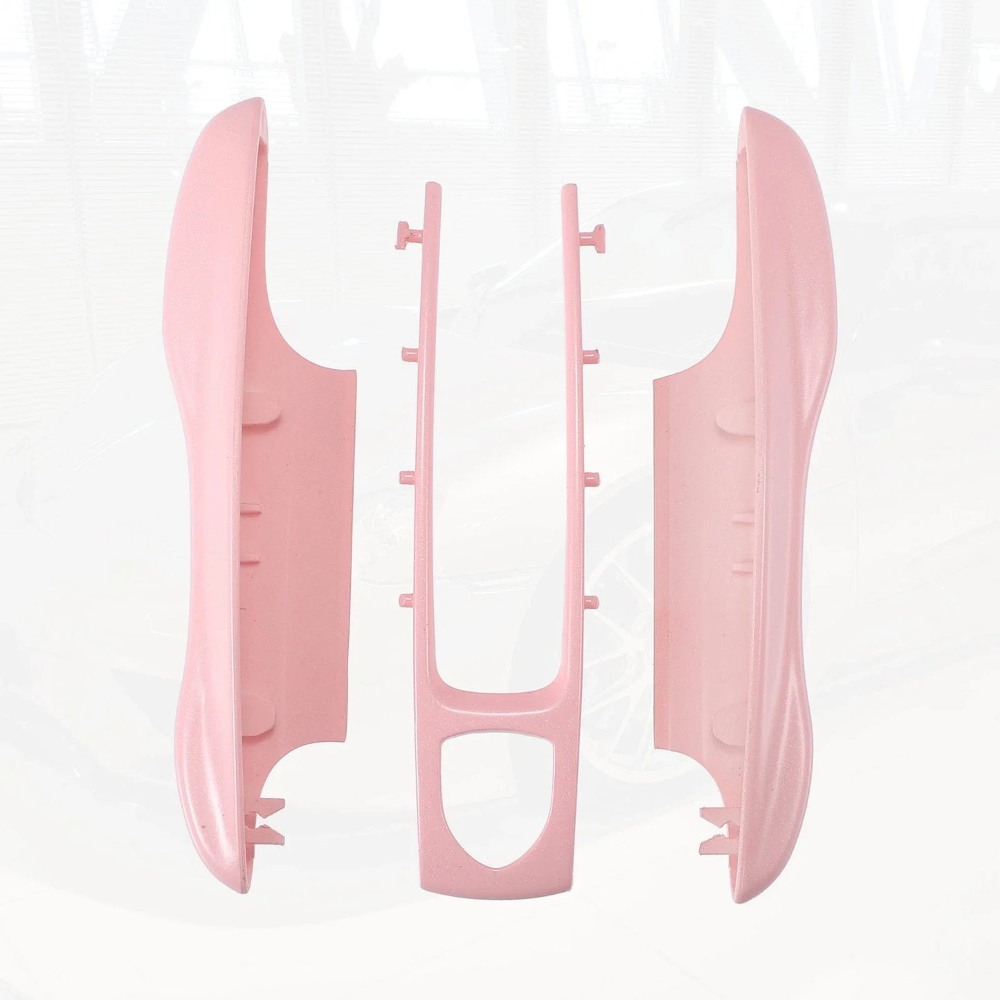 Car Remote Key Shell Cover Case for Porsche Taycan 911 (2020-2021) Pink