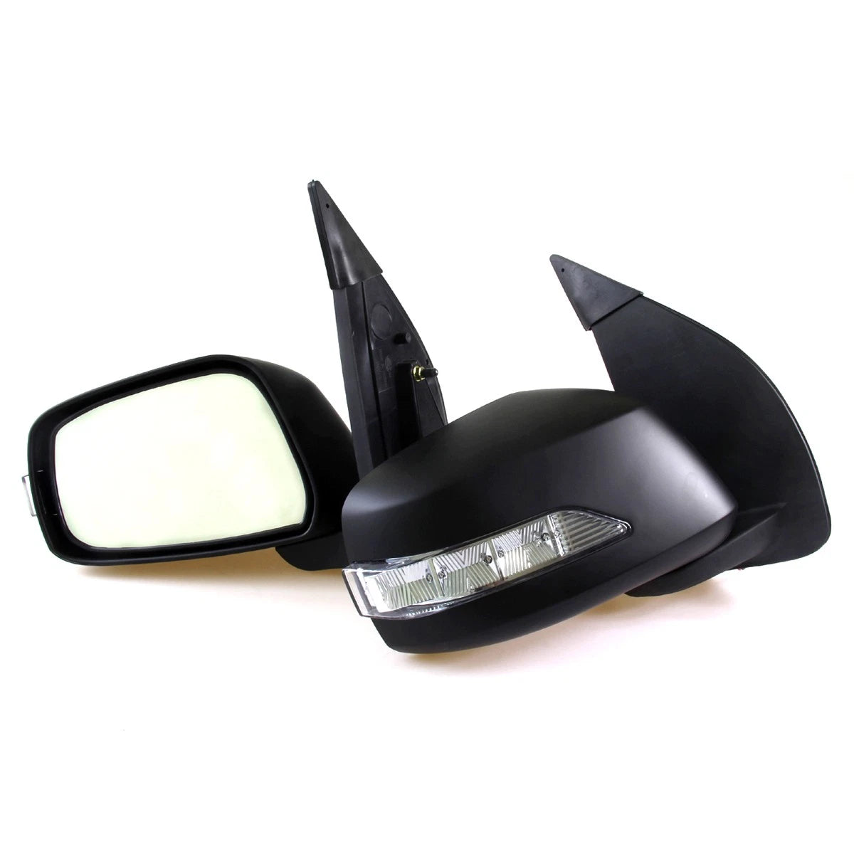 Set of 2 LED Door Mirrors for Nissan D40 Navara (2005–2015)