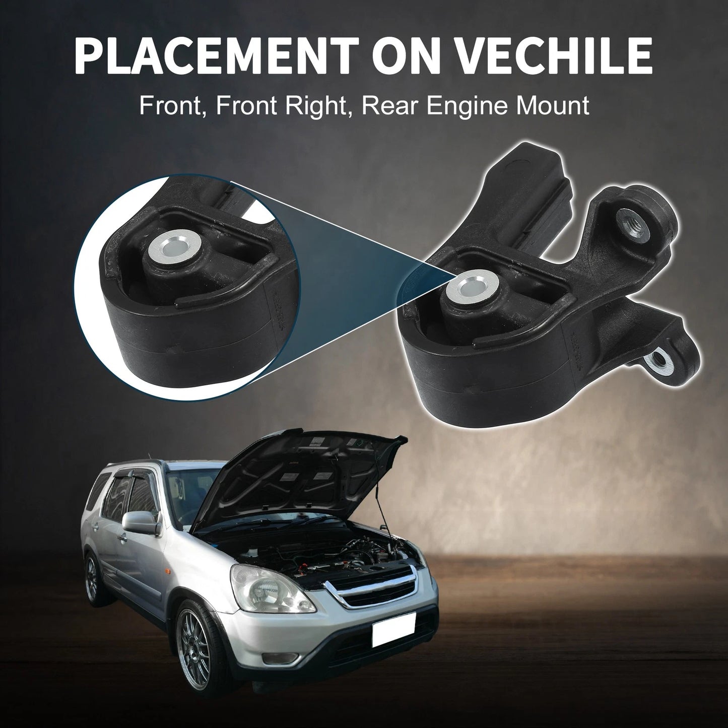 Engine Motor Mount for Honda CR-V 2.4L 4WD (2002–2006)