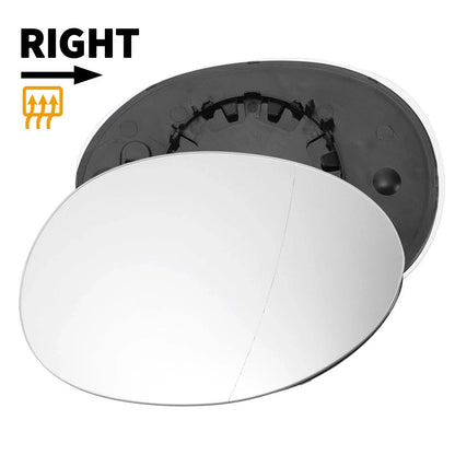 Right Side Mirror Glass White Heated for BMW MINI COOPER F54/F55/F56