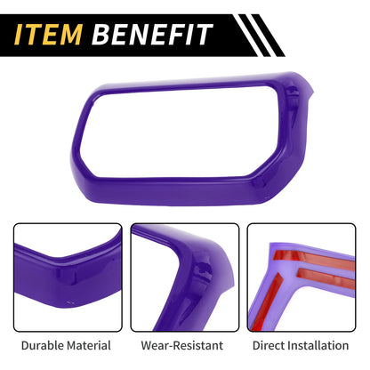 Rear Air Vent Armrest AC Outlet Panel Cover for Jeep Wrangler JL JLU (2018–2023)