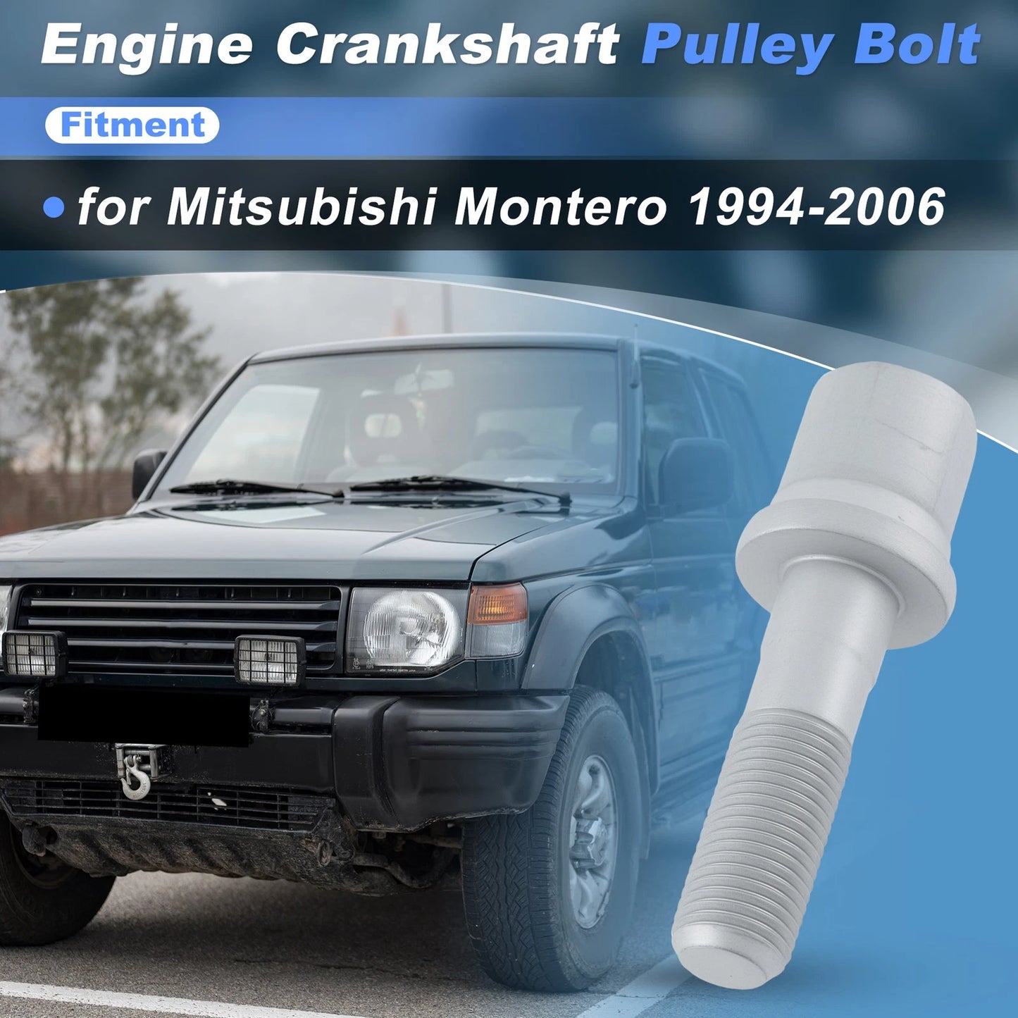 Engine Crankshaft Pulley Bolt 1100A141 for Mitsubishi Montero (1994–2006)