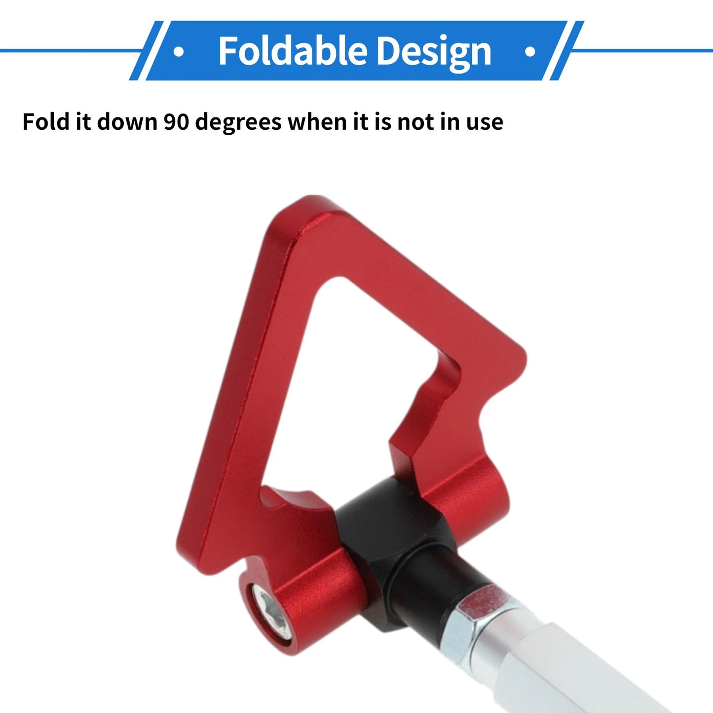 Set of 2 Front/Rear Triangle Tow Hooks