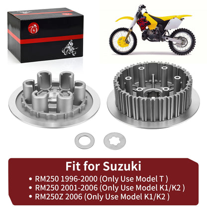Clutch Pressure Plate Inner Hub & Lock Washer for Suzuki RM250 (1996–2006)