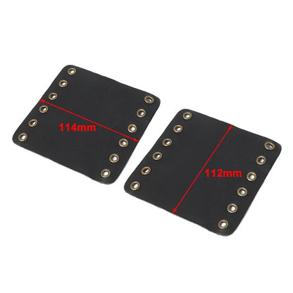 22mm Leather Hand Grips Covers for Harley Cafe Racer