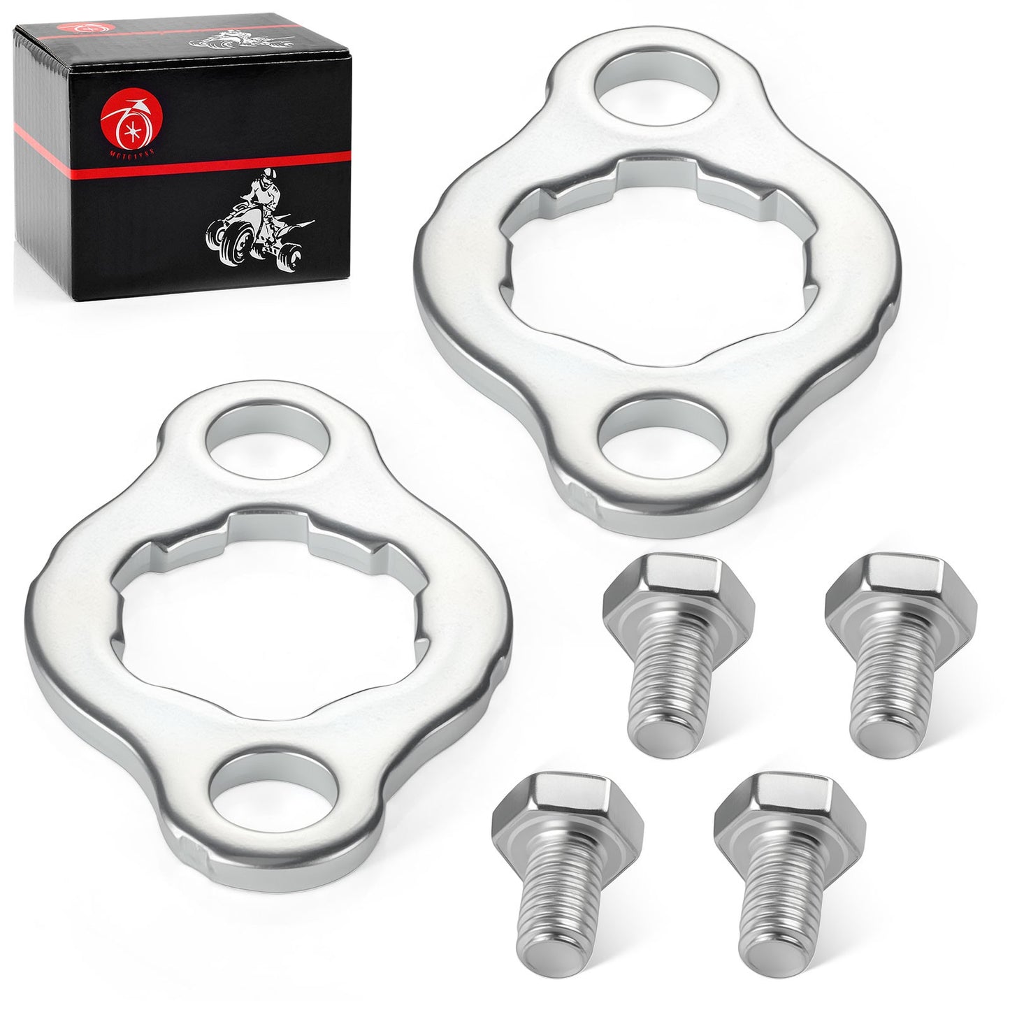 2X Front Sprocket Retainer Plate for Honda NSF100 (2004–2009)