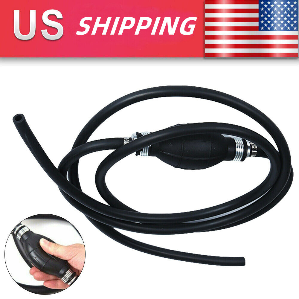 5/16" Fuel Gas Hose Line Assembly with Primer Bulb for Marine Outboard Motors
