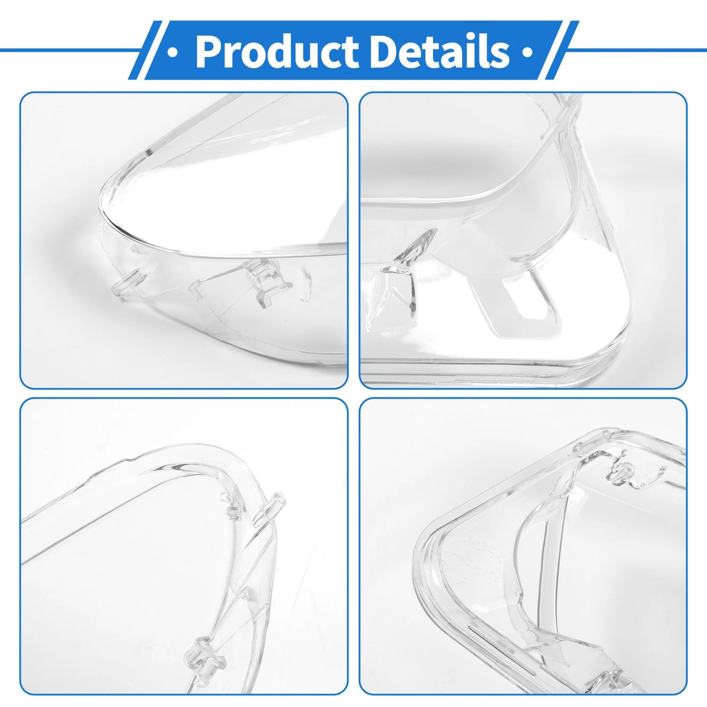 1 Pc Headlight Lens Cover for BMW 5 Series GT F07 (2010–2017) No. 63127262728