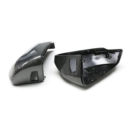 1 Pair Carbon Fiber Side Mirror Covers for Audi Q3 Q2 (2019-2020)
