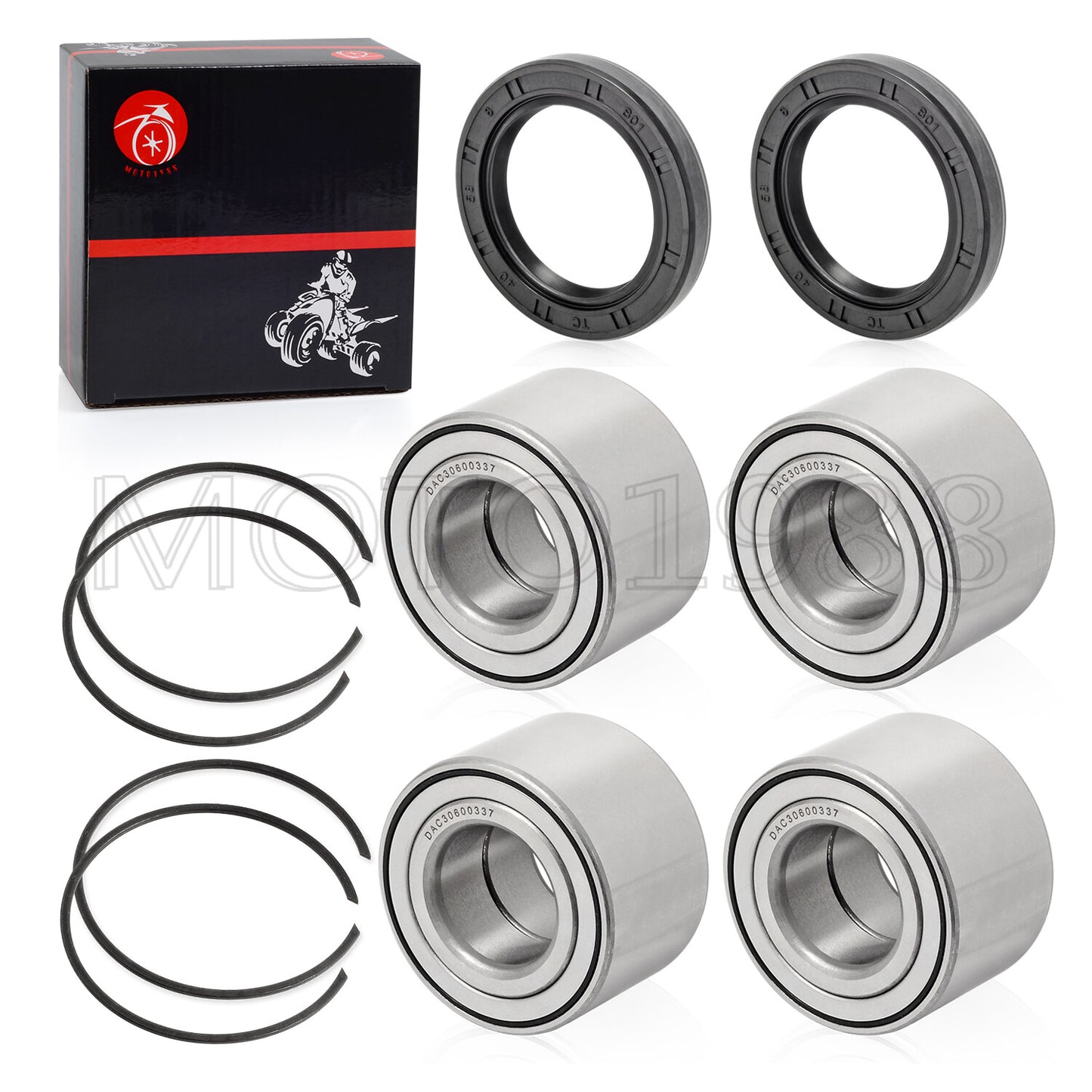 Front Rear Wheel Bearings for Can-Am Maverick Max Sport Trail (2013–2023)