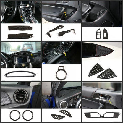 ABS Carbon Fiber Cover for Toyota GT86, Subaru BRZ, FR-S (2012–2020)
