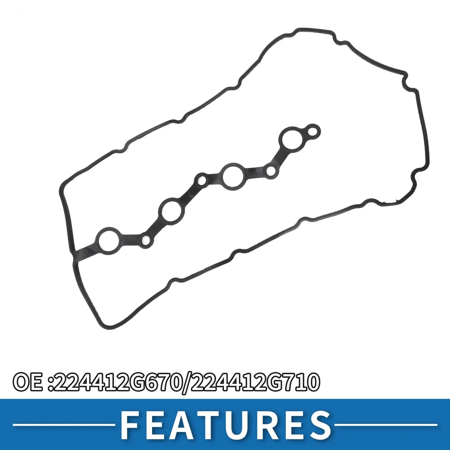 Valve Cover Gasket for Hyundai Santa Fe (2013-2016) - 1 x Quality Replacement